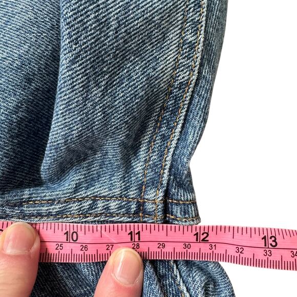 AGOLDE Mia Mid Rise Straight Jean Rule Wash Distressed - Picture 6 of 11